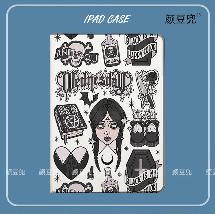 Wednesday Addams Anime Case For iPad 10.2 7th 8th Air 2 3 Mini 1 2 3 5 Case Luxury Silicone For iPad Air 4 iPad Pro11 Case
Wednesday Addams Anime Case For iPad 10.2 7th 8th Air 2 3 Mini 1 2 3 5 Case Luxury Silicone For iPad Air 4 iPad Pro11 Case