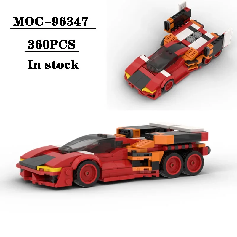 New MOC-96347 Eight grid Formula Racing Block Model Creative 360PCS Children's and Boys' Birthday Christmas Toy Gift Decoration
New MOC-96347 Eight grid Formula Racing Block Model Creative 360PCS Children's and Boys' Birthday Christmas Toy Gift Decoration