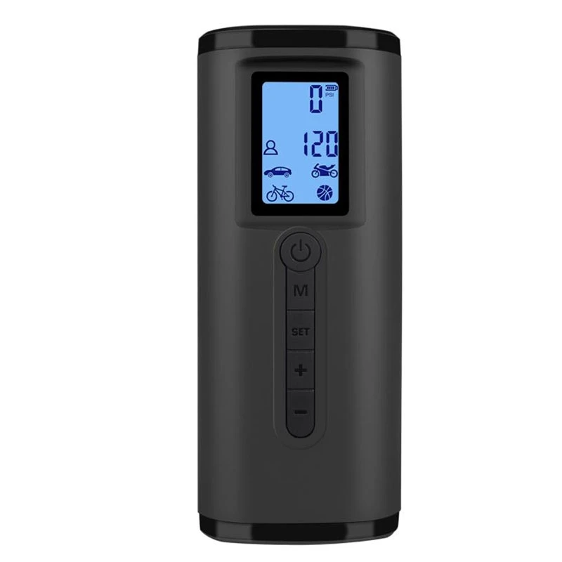 Cordless Tire Inflator Portable Air Compressor,With Digital Pressure Gauge LED Light Electric Air Pump,For Car Bike,Etc
Cordless Tire Inflator Portable Air Compressor,With Digital Pressure Gauge LED Light Electric Air Pump,For Car Bike,Etc