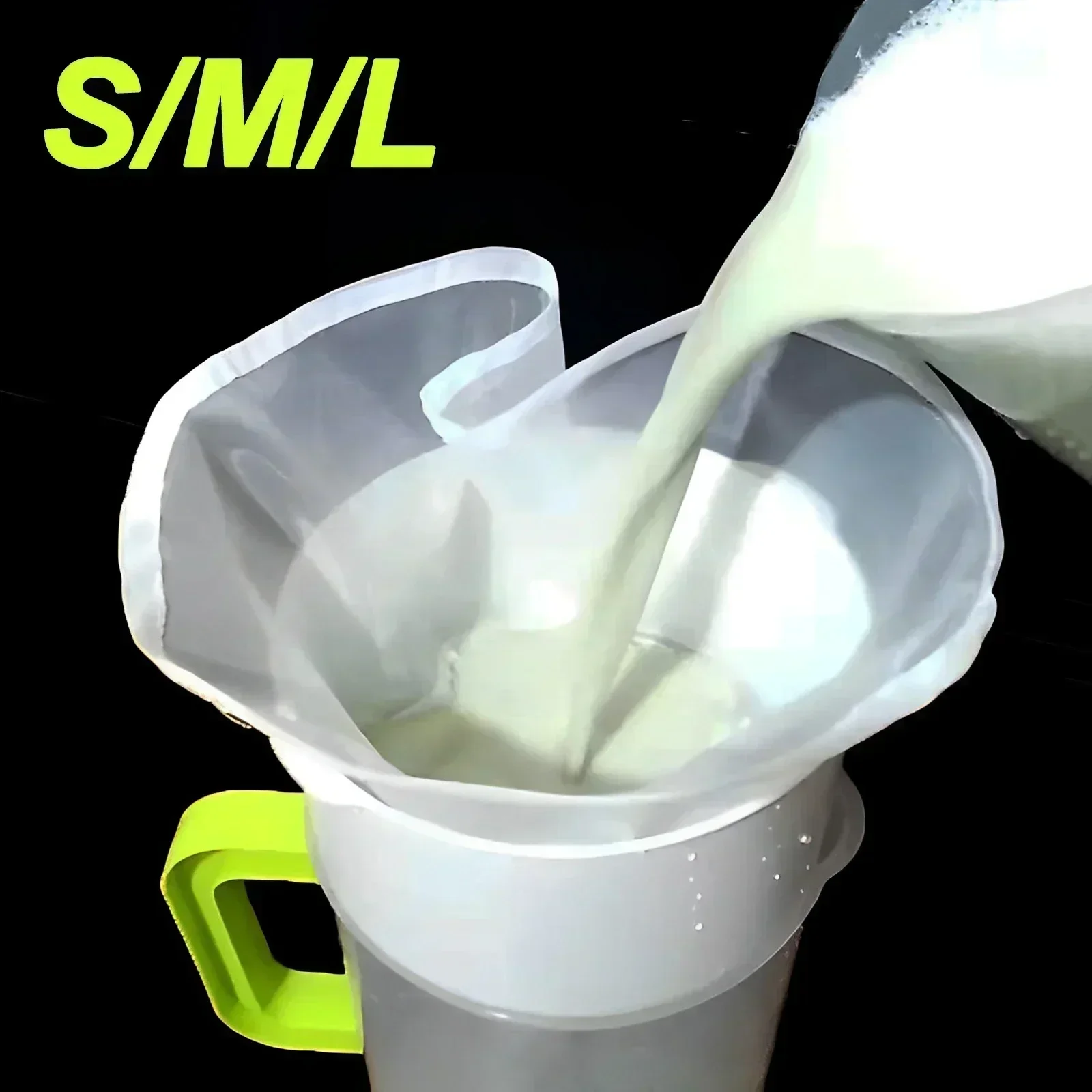 Soybean Filter Net Bag Nylon Liquid Filter Net Bag Milk Coffee Filter Net Bag Reusable Fine Mesh Paint Squeeze Mesh Kitchen Tool
Soybean Filter Net Bag Nylon Liquid Filter Net Bag Milk Coffee Filter Net Bag Reusable Fine Mesh Paint Squeeze Mesh Kitchen Tool