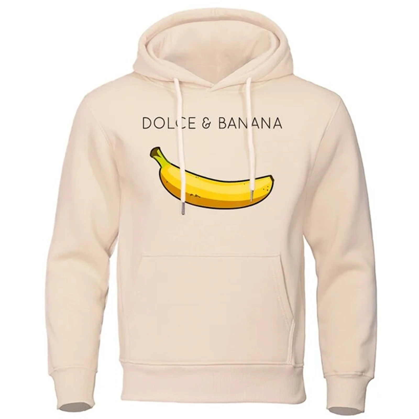 Dolce & Banana Printing Men's Sweatshirt Fashion Casual Hoodies Autumn Loose Pullover Tops Pocket Fleece Warm Sportswear Male
Dolce & Banana Printing Men's Sweatshirt Fashion Casual Hoodies Autumn Loose Pullover Tops Pocket Fleece Warm Sportswear Male