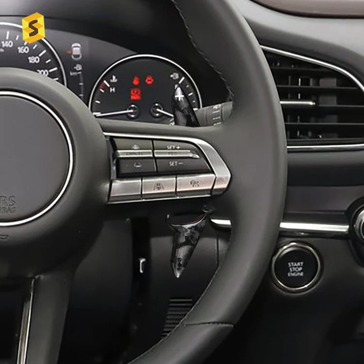 Car Interior Steering Wheel Extension Accessories Trim Real Forged Carbon Fiber Shift Paddle For Mazd-a Cx30 2020 Car Interior
Car Interior Steering Wheel Extension Accessories Trim Real Forged Carbon Fiber Shift Paddle For Mazd-a Cx30 2020 Car Interior