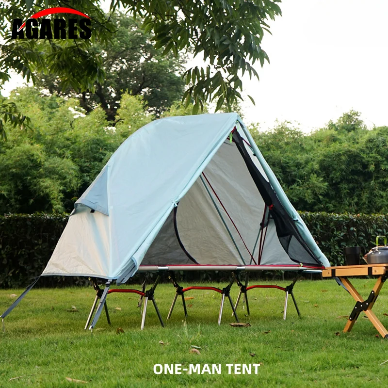 Camping Folding Portable Tent Outdoor Off The Ground Tent Single Person Aluminum Alloy Mosquito Net Waterproof UV Resistant tent
Camping Folding Portable Tent Outdoor Off The Ground Tent Single Person Aluminum Alloy Mosquito Net Waterproof UV Resistant tent