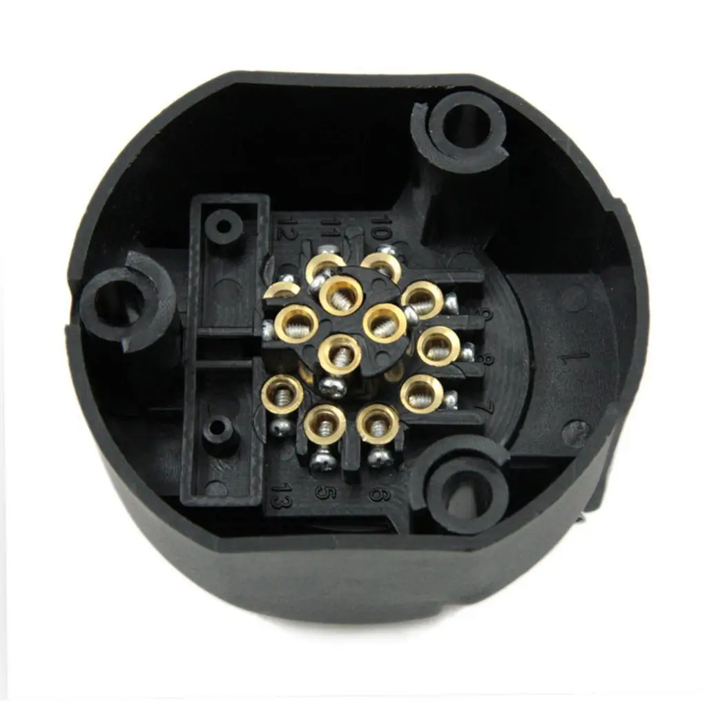 dolity 13 Pin Trailer Female Socket and Dust Cap Connector Tow Bar Towing Socket
dolity 13 Pin Trailer Female Socket and Dust Cap Connector Tow Bar Towing Socket