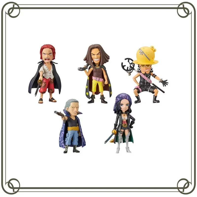 Bandai Gashapon Anime ONE PIECE FILM RED Figures Beckman Yasopp Usopp Nico·Robin Shanks Prop Action Figures Model Kids Toy
Bandai Gashapon Anime ONE PIECE FILM RED Figures Beckman Yasopp Usopp Nico·Robin Shanks Prop Action Figures Model Kids Toy