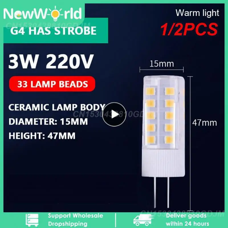 

1/2PCS Led Bulb G9 Spotlight 3W 5W 7W 9W 220V High Quality 3000/6000K Household Lighting Tubes