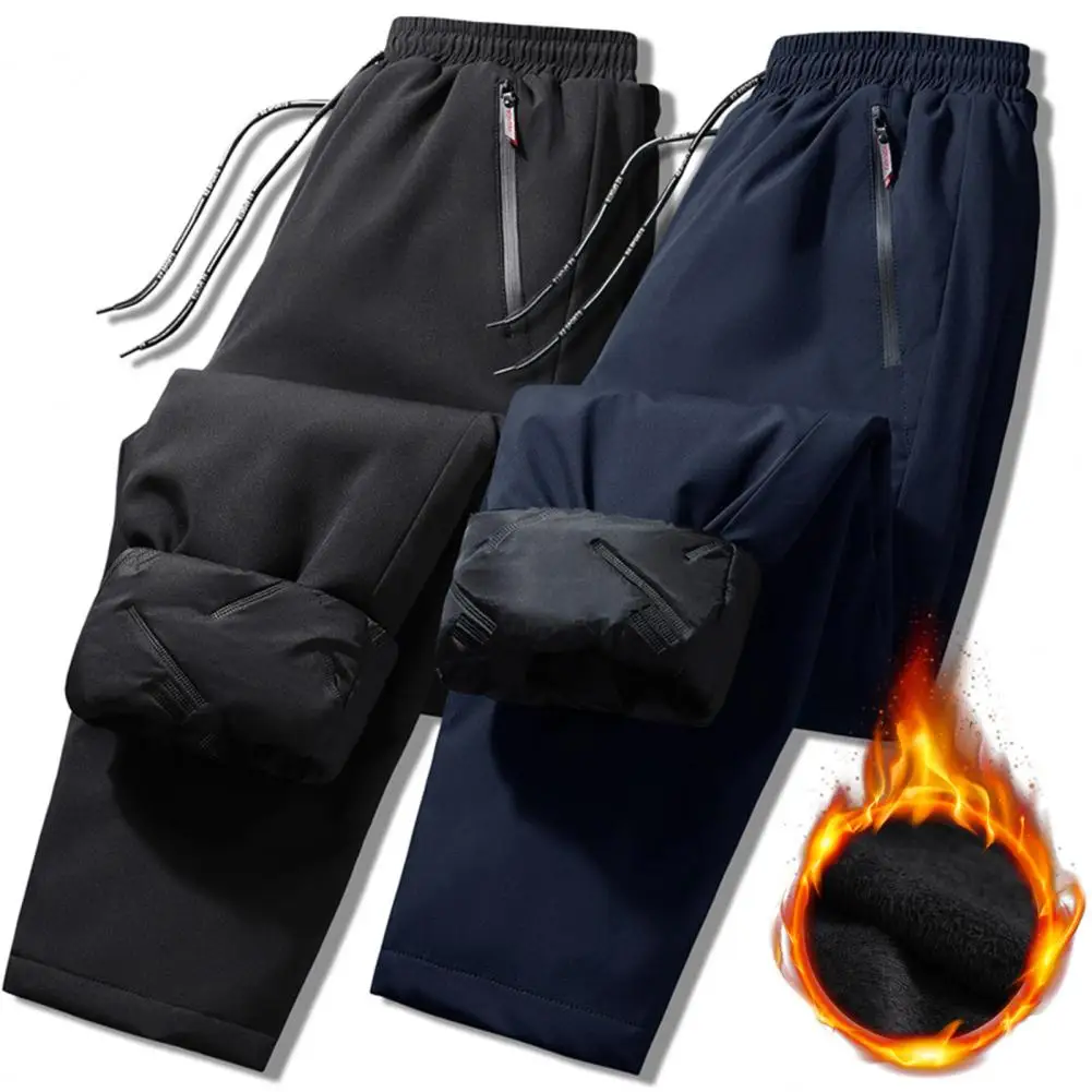 Solid Color Men Pants Warm Cozy Men's Winter Sweatpants with Elastic Waist Pockets Ideal for Jogging Exercise Casual Wear
Solid Color Men Pants Warm Cozy Men's Winter Sweatpants with Elastic Waist Pockets Ideal for Jogging Exercise Casual Wear