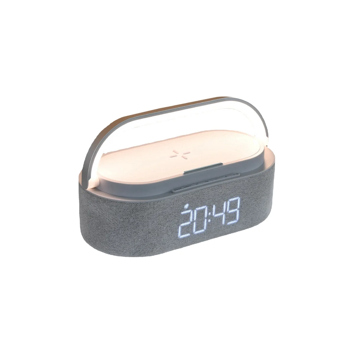 Modern Desk Lamp Wireless Charger Multifunctional Bluetooth Connected Music Player Digital Time Display Desk Clock
Modern Desk Lamp Wireless Charger Multifunctional Bluetooth Connected Music Player Digital Time Display Desk Clock