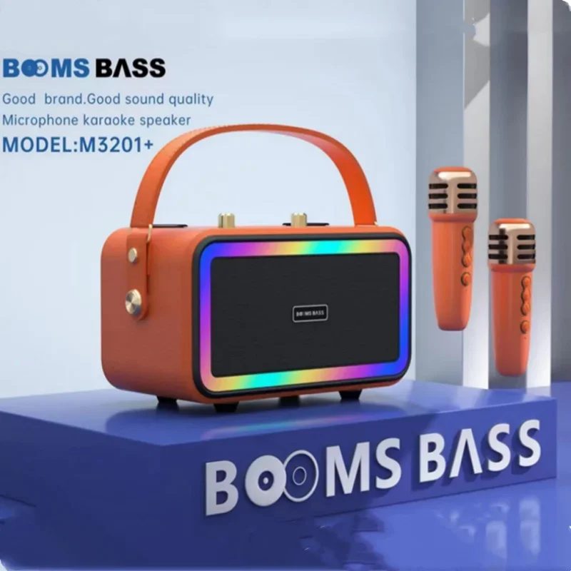 High Power Theater Stereo Karaoke Bluetooth Speaker Home Sound System Subwoofer 360 Stereo Wireless Microphone Music Center
High Power Theater Stereo Karaoke Bluetooth Speaker Home Sound System Subwoofer 360 Stereo Wireless Microphone Music Center
