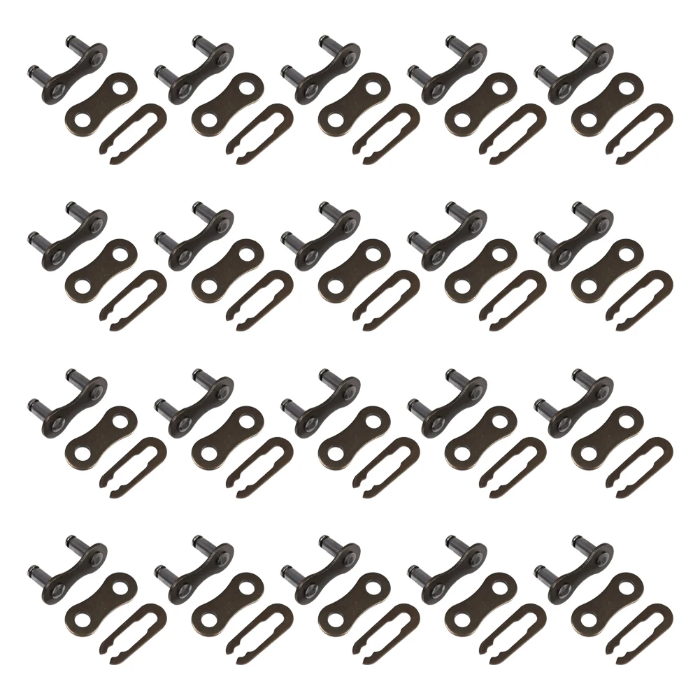 Quick Clip KIT Chain Master Link Single Speed Steel 1/2 X 1/8 20x Joint Connector High Performance High Quality
Quick Clip KIT Chain Master Link Single Speed Steel 1/2 X 1/8 20x Joint Connector High Performance High Quality