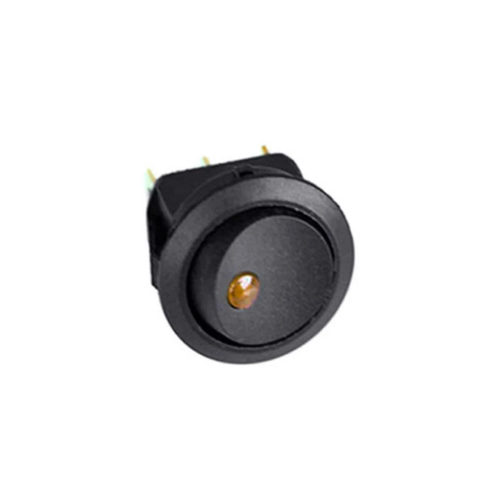 Round Rocker Switch Car LED Lighting LED Round Switch 20A DC12V Accessories Boat ON/OFF Switch 2.4cm*2.4cm*3cm
Round Rocker Switch Car LED Lighting LED Round Switch 20A DC12V Accessories Boat ON/OFF Switch 2.4cm*2.4cm*3cm