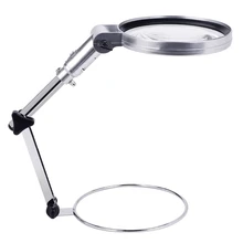 Desktop Magnifier Lamp with LED Light Adjustable Arm Magnifier Lamp Light Magnifying Glass Lens Folding Magnifier
Desktop Magnifier Lamp with LED Light Adjustable Arm Magnifier Lamp Light Magnifying Glass Lens Folding Magnifier