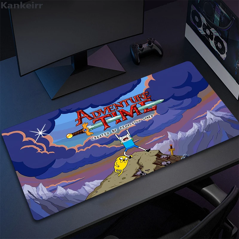 Adventure Time Large Gaming Mouse Pad Computer Laptop Mousepad Keyboard Pad Desk Mat PC Gamer Mouse Mat XL Office Mausepad 90x40
Adventure Time Large Gaming Mouse Pad Computer Laptop Mousepad Keyboard Pad Desk Mat PC Gamer Mouse Mat XL Office Mausepad 90x40