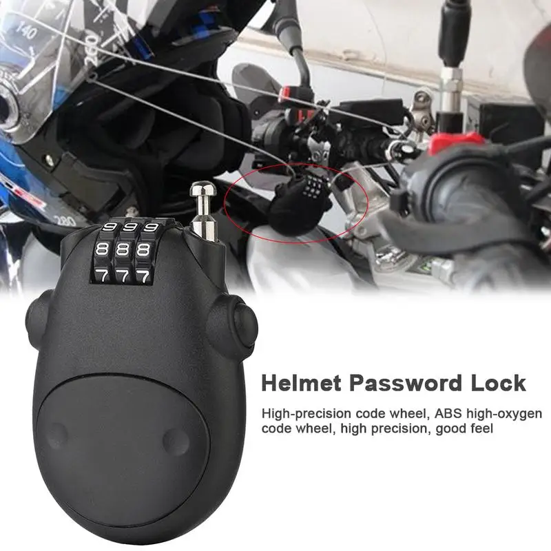 Motorcycle Helmet Password Lock Telescopic Wire Rope Steel Cable Code Lock Anti-theft Safety Lock Bicycle Suitcase Luggage Lock
Motorcycle Helmet Password Lock Telescopic Wire Rope Steel Cable Code Lock Anti-theft Safety Lock Bicycle Suitcase Luggage Lock