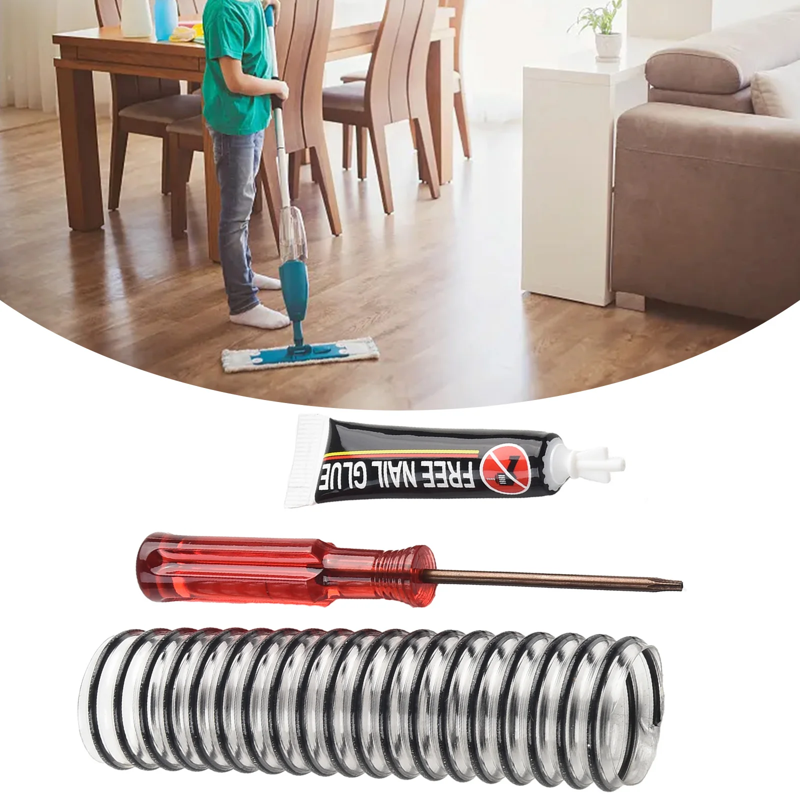 Vacuum Cleaner Connecting Pipe Screwdriver Glue Replacement ForFloor ONES3 Breeze/IFLOOR 3/Breeze Cordless Vacuum
Vacuum Cleaner Connecting Pipe Screwdriver Glue Replacement ForFloor ONES3 Breeze/IFLOOR 3/Breeze Cordless Vacuum