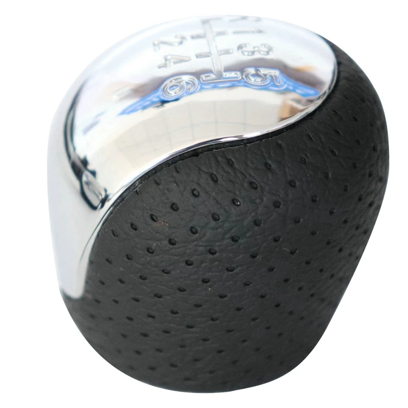 3X SPORT Перфорированная кожаная ручка переключения передач хромированная 6-скоростная для Hyundai Elantra I30 IX35 Tucson 
3X SPORT Перфорированная кожаная ручка переключения передач хромированная 6-скоростная для Hyundai Elantra I30 IX35 Tucson