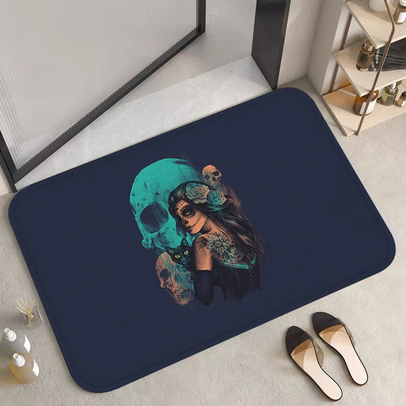 Living Room Rug Skull Door Mat Bathroom Carpet Bedroom Mats Home Custom Carpets Entrance Doormat Rugs Bath Foot Kitchen Prayer
Living Room Rug Skull Door Mat Bathroom Carpet Bedroom Mats Home Custom Carpets Entrance Doormat Rugs Bath Foot Kitchen Prayer