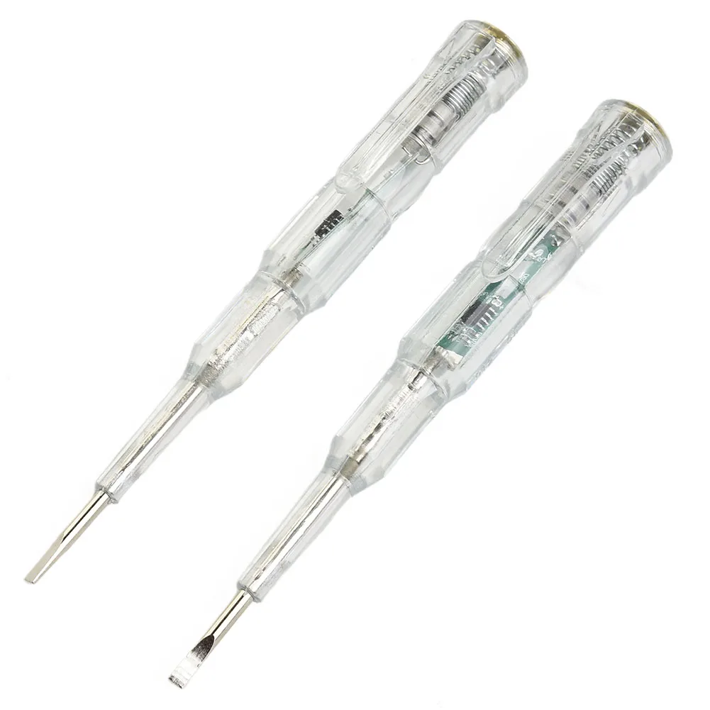 2pc Intelligent Voltage Tester Pen 24-250V Induction Power Detector Pen Electric Screwdriver Indicator Circuit Tester Hand Tools
2pc Intelligent Voltage Tester Pen 24-250V Induction Power Detector Pen Electric Screwdriver Indicator Circuit Tester Hand Tools