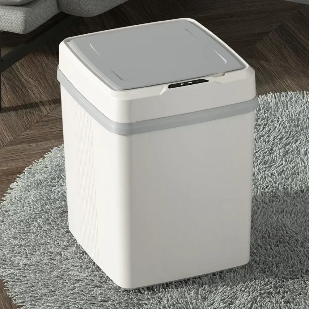 Smart Sensor Trash Can Household Automatic Trash Bin Bathroom Parlor Toilet Kitchen Waterproof High Capacity Smart Waste Bin
Smart Sensor Trash Can Household Automatic Trash Bin Bathroom Parlor Toilet Kitchen Waterproof High Capacity Smart Waste Bin