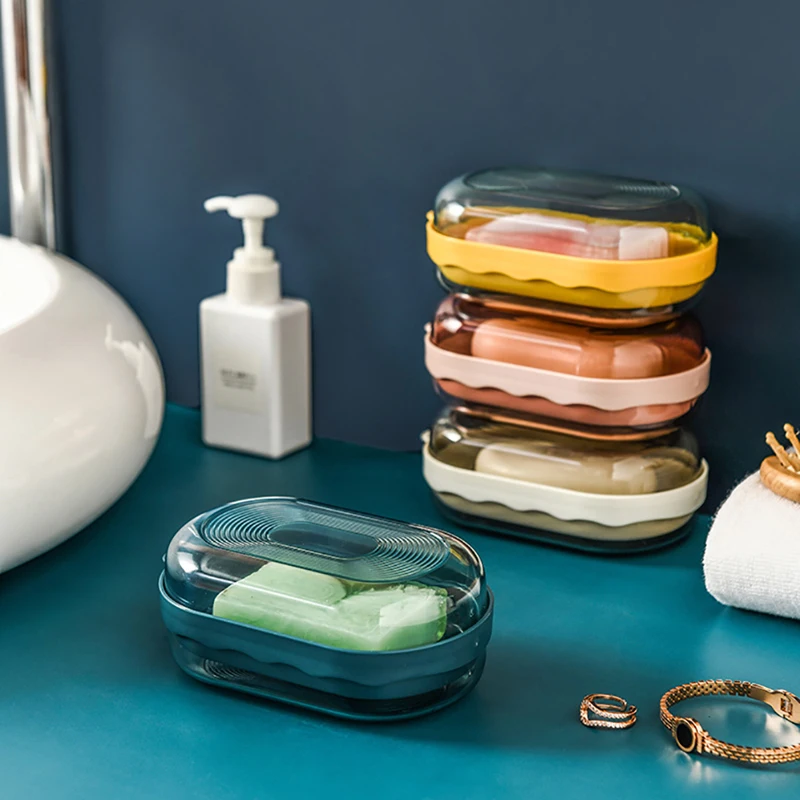 1PC Waterproof Soap Dish Portable Soap Holder Case Quick Drying Sealed Soap Container Soap Box For Travel Bathroom Accessories
1PC Waterproof Soap Dish Portable Soap Holder Case Quick Drying Sealed Soap Container Soap Box For Travel Bathroom Accessories