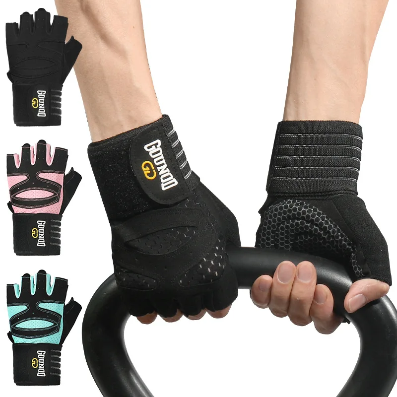 Fitness Gloves Lengthened and Widened Sports Wrist Guard Breathable Wear Wear Half Finger Gloves Barbell Equipment Weightlifting
Fitness Gloves Lengthened and Widened Sports Wrist Guard Breathable Wear Wear Half Finger Gloves Barbell Equipment Weightlifting