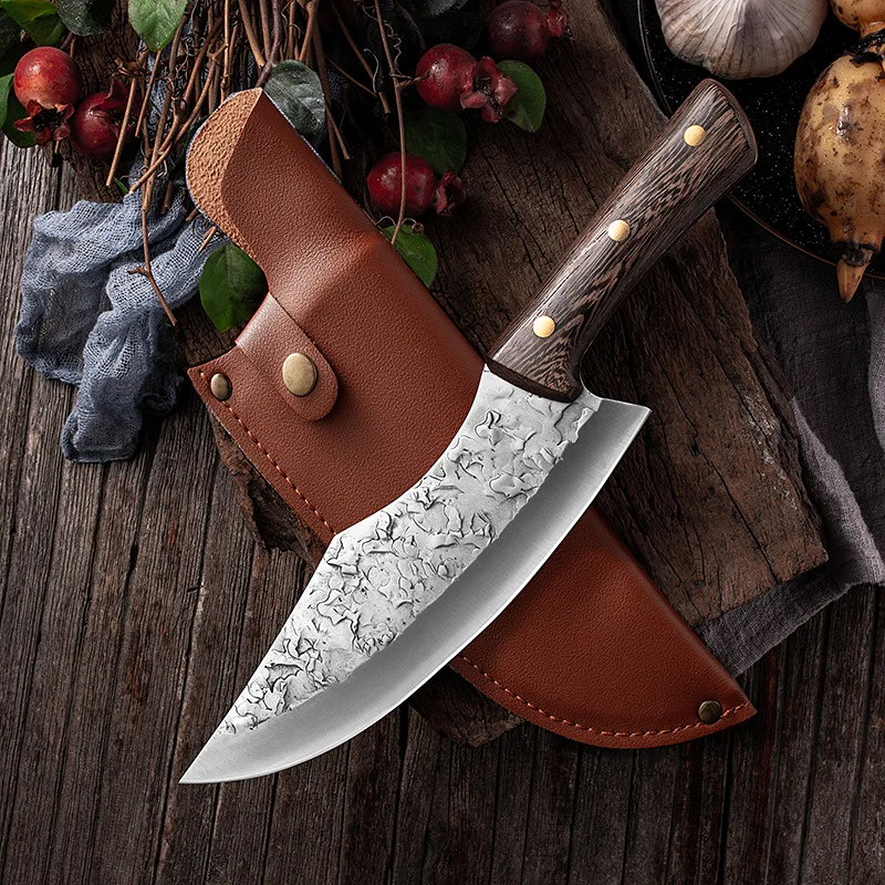 Cooking Boning Knife Kitchen Meat Cleaver Japanese High Carbon Steel Knife Handmade Chef Butcher Kitchen Knife & Protective Case
Cooking Boning Knife Kitchen Meat Cleaver Japanese High Carbon Steel Knife Handmade Chef Butcher Kitchen Knife & Protective Case