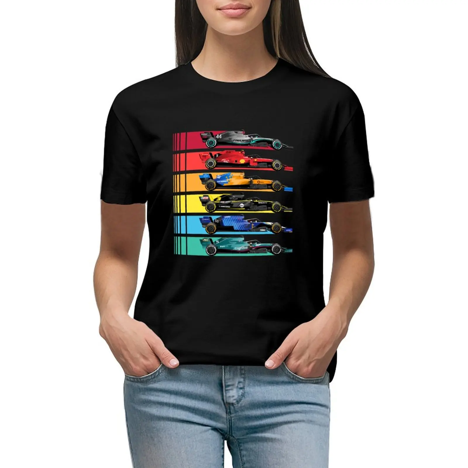 Grand Prix F1 2022 T-Shirt summer tops Blouse plain sports fans white t-shirt dress for Women sexy
Grand Prix F1 2022 T-Shirt summer tops Blouse plain sports fans white t-shirt dress for Women sexy