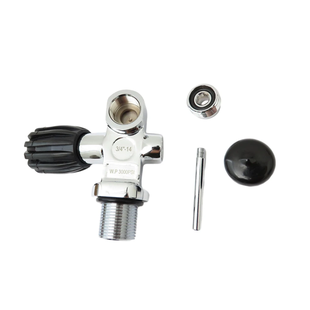 1pc Diving Valve 10*16cm For Diving Cylinders Tank Cylinder Val 3/4-14 NPS Entry Thread Water Sports Accessories Silver, Black
1pc Diving Valve 10*16cm For Diving Cylinders Tank Cylinder Val 3/4-14 NPS Entry Thread Water Sports Accessories Silver, Black