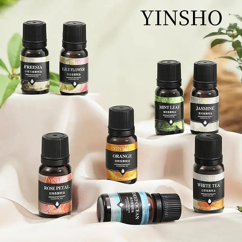 

10ml Water Soluble Essential Oils For Humidifier Diffuser 8pcs Perfume Oil Candles Eucalyptus Fragrance Oil Lavender Aroma Oil