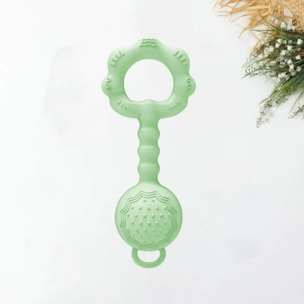 High-quality Baby Teether Silicone Baby Teether Rattle Toys Safe Soothing Play for Infants Boys Girls for Teething Relief Baby
High-quality Baby Teether Silicone Baby Teether Rattle Toys Safe Soothing Play for Infants Boys Girls for Teething Relief Baby