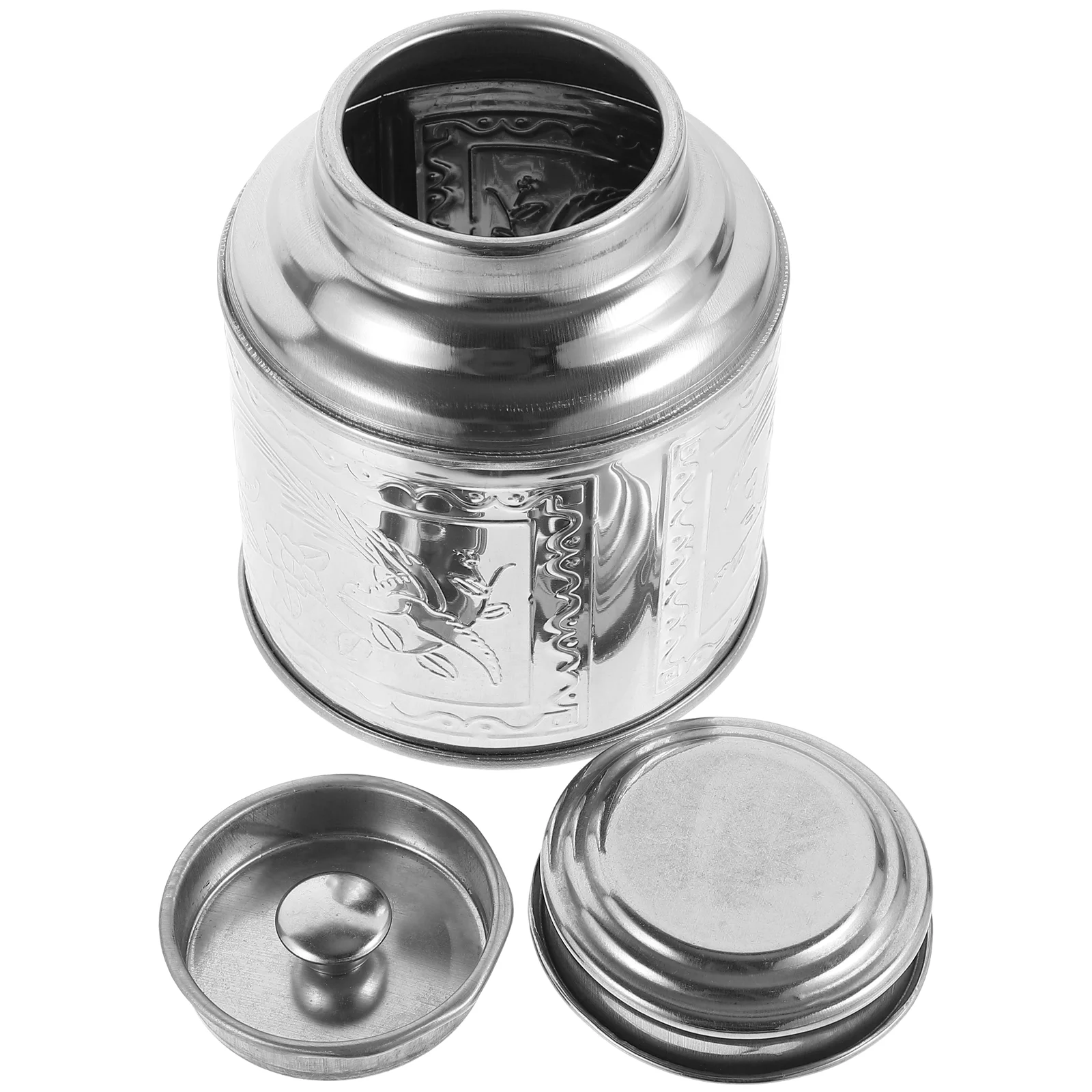 Tea Tin Canister Airtight Tea Container Portable Tea Case Stainless Steel Canister Wrapping Box
Tea Tin Canister Airtight Tea Container Portable Tea Case Stainless Steel Canister Wrapping Box