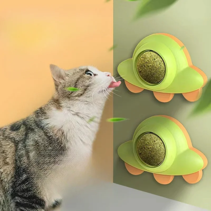 Space Rocket Shape Catnip Spinning Ball Pet Cat Teeth Grinding & Cleaning Self-High Toys Sticky Flying Saucer Shape Catnip Ball
Space Rocket Shape Catnip Spinning Ball Pet Cat Teeth Grinding & Cleaning Self-High Toys Sticky Flying Saucer Shape Catnip Ball