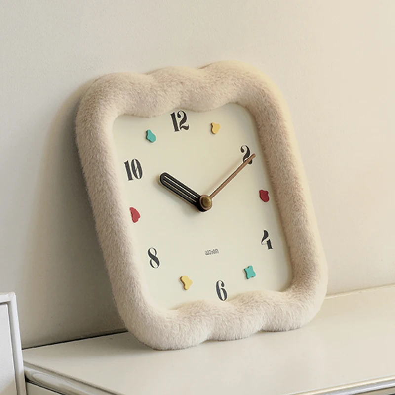 

Battery Operated Wall Clock Digital Living Room Modern Childrens Wall Clock Fashion Square Zegar Scienny Zegary Home Decors
