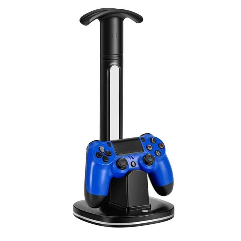 

Wireless Joystick Gamepad Controller USB Charging Dock Base Station With LED Compatible for PS4 Handle