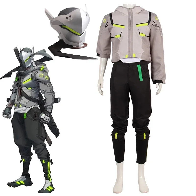 Game Overwatch Genji Cosplay Costumes Adult Men Women Uniform Outfits Halloween Carnival Costume
Game Overwatch Genji Cosplay Costumes Adult Men Women Uniform Outfits Halloween Carnival Costume
