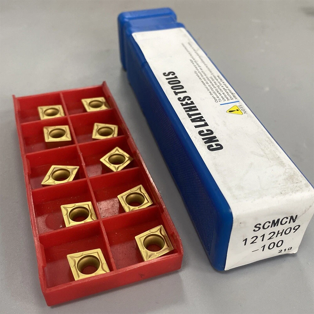Holder SCMCN1212H09 100 Lathe Turning Tool with 10 CCMT09T304 Carbide Inserts for semi finishing and finishing
Holder SCMCN1212H09 100 Lathe Turning Tool with 10 CCMT09T304 Carbide Inserts for semi finishing and finishing
