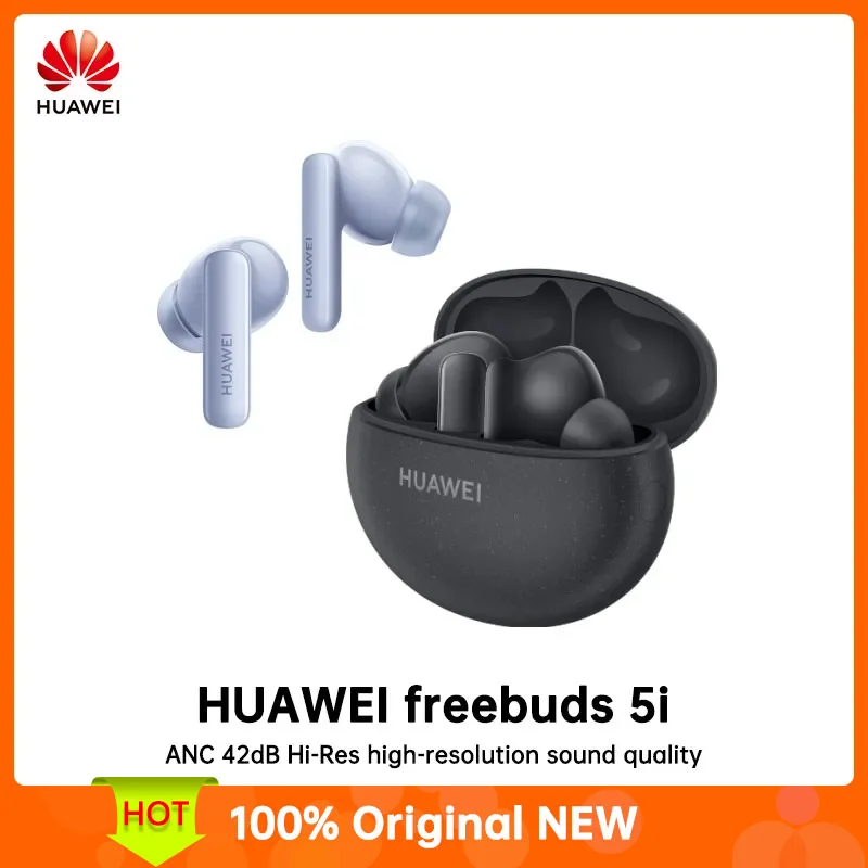 HUAWEI FreeBuds 5i Hi-Res high resolution sound quality 42 dB multi-mode noise reduction Dual connection for all scene devices
HUAWEI FreeBuds 5i Hi-Res high resolution sound quality 42 dB multi-mode noise reduction Dual connection for all scene devices
