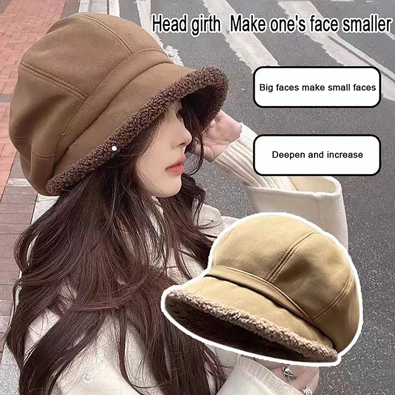 Beret Hat Octagonal Hats For Women Retro Solid Color Velvet Newsboy Cap Female New Bucket Hat
Beret Hat Octagonal Hats For Women Retro Solid Color Velvet Newsboy Cap Female New Bucket Hat