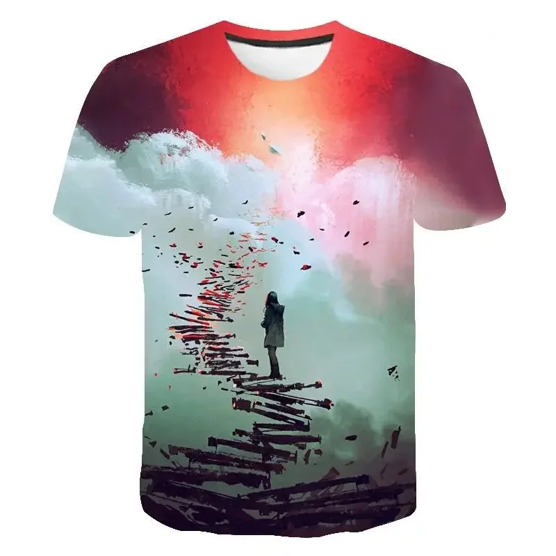 Summer Hot Galaxy 3d Printed Men O Collar Short-sleeved T-shirt Cool Street Personality Fun Loose Oversized Top
Summer Hot Galaxy 3d Printed Men O Collar Short-sleeved T-shirt Cool Street Personality Fun Loose Oversized Top
