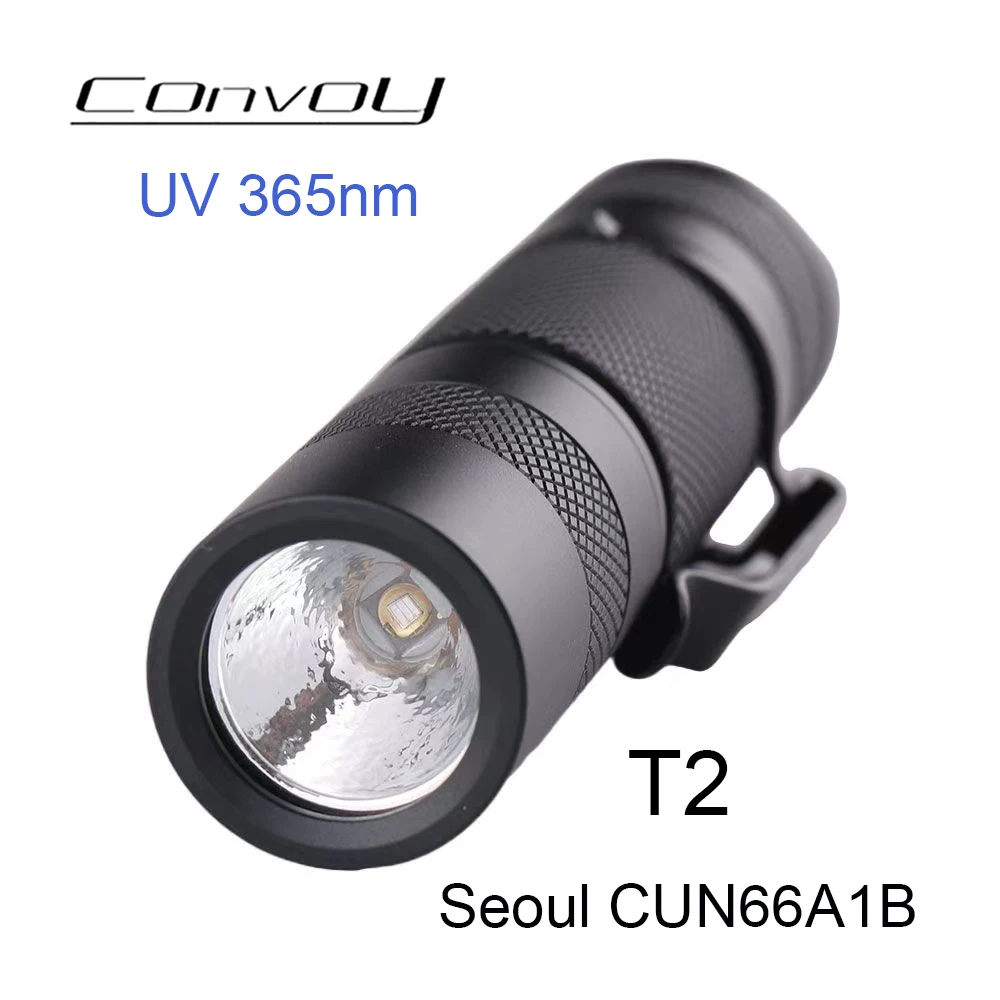 Convoy T2 with UV 365nm Ultraviolet Flashligh Linterna Mini Lantern AA Flash Torch Light Fluorescent Agent Detection Light
Convoy T2 with UV 365nm Ultraviolet Flashligh Linterna Mini Lantern AA Flash Torch Light Fluorescent Agent Detection Light