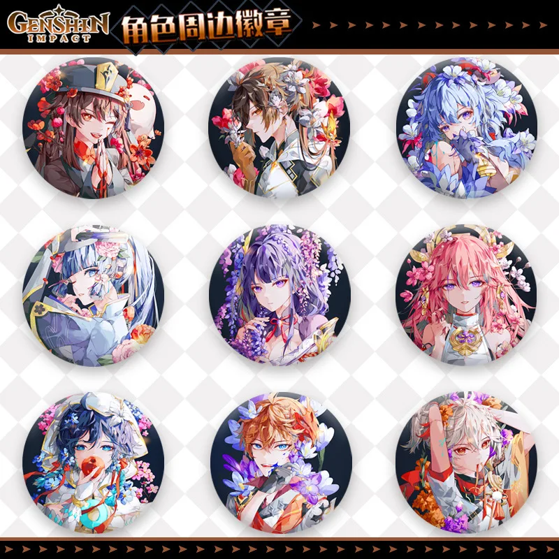 Genshin Impact Cosplay Frosted Badge Yae Miko Zhongli Xiao Venti Anime Accessories Bag Hanging Costume Props 58Mm Cool Fan Gift
Genshin Impact Cosplay Frosted Badge Yae Miko Zhongli Xiao Venti Anime Accessories Bag Hanging Costume Props 58Mm Cool Fan Gift