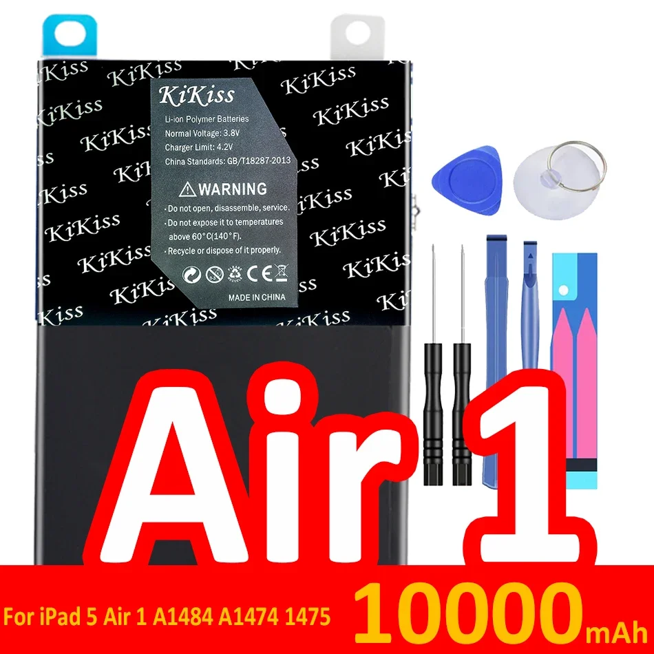 

Tablet Battery For iPad 1 2 3 4 5 6 Air 1 2 Bateria For iPad6 Air1 Air2 ipad2 ipad3 ipad4 ipad5 ipad6 A1566 A1571 Battery