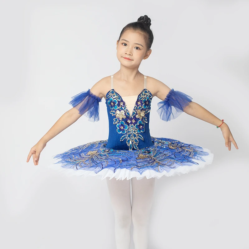 Professional Ballet Tutu Ballerina Dress Girls Blue Performance Clothing Sleeping Beauty Pan Skirt Swan Children Dance Costume
Professional Ballet Tutu Ballerina Dress Girls Blue Performance Clothing Sleeping Beauty Pan Skirt Swan Children Dance Costume