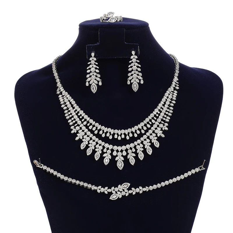 Jewelry Set HADIYANA Surprise Romantic Party Necklace Bracelet Ring Earrings Colorful Zircon Gift Set CN2690 Bijoux Mariage
Jewelry Set HADIYANA Surprise Romantic Party Necklace Bracelet Ring Earrings Colorful Zircon Gift Set CN2690 Bijoux Mariage
