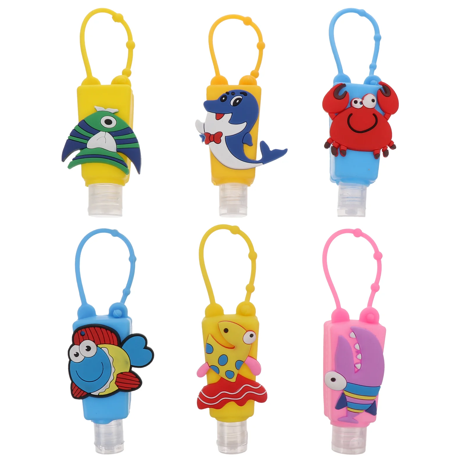 6 Pcs Container Bottle Cover Child Mini Containers Refillable Liquid Soap Silica Gel Empty with
6 Pcs Container Bottle Cover Child Mini Containers Refillable Liquid Soap Silica Gel Empty with