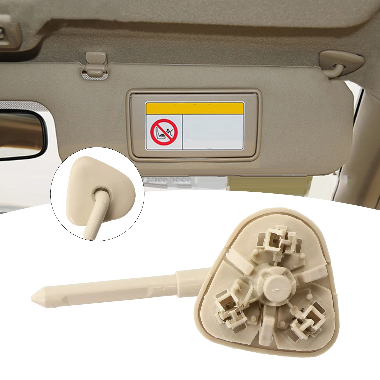 Fixed Clip Sun Visor Clips Car Accessories Durable Easy Installation Fastener Plastic Replacement Rotation Shaft For BYD F3 F3R
Fixed Clip Sun Visor Clips Car Accessories Durable Easy Installation Fastener Plastic Replacement Rotation Shaft For BYD F3 F3R