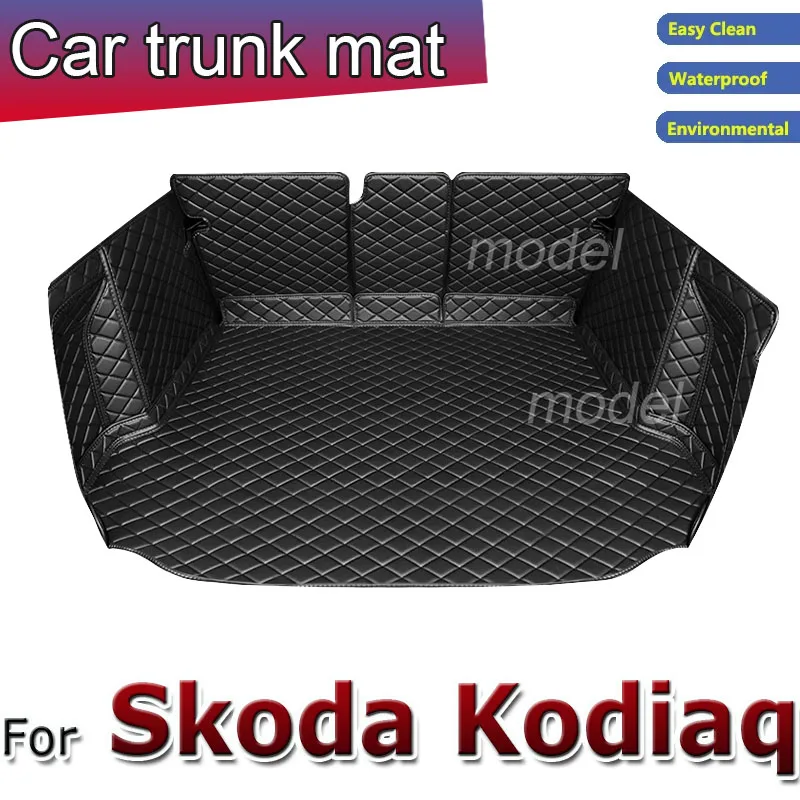 Задний коврик для багажника автомобиля Skoda Kodiaq 2017, 2018, 2019, 2020, 2021, Защитные Чехлы, грузовой ковер, 5, 7 мест, аксессуары для стайлинга
Задний коврик для багажника автомобиля Skoda Kodiaq 2017, 2018, 2019, 2020, 2021, Защитные Чехлы, грузовой ковер, 5, 7 мест, аксессуары для стайлинга
