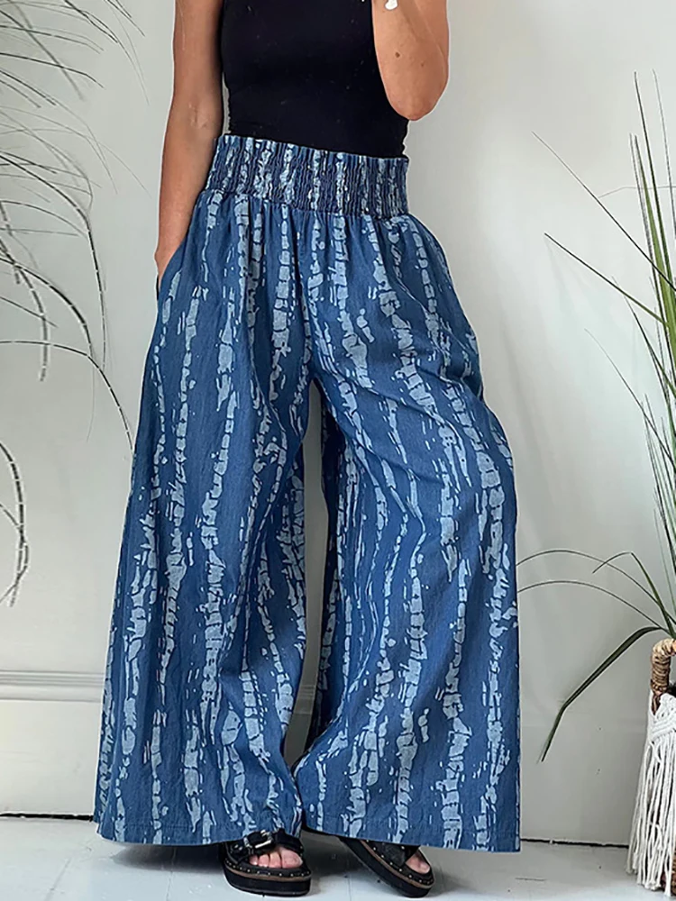 New Loose Holiday Wide Leg Pants Bohemian Women Spring Summer Printed Patchwork 2023 Loungewear Trousers Streetwear Dropshipping
New Loose Holiday Wide Leg Pants Bohemian Women Spring Summer Printed Patchwork 2023 Loungewear Trousers Streetwear Dropshipping