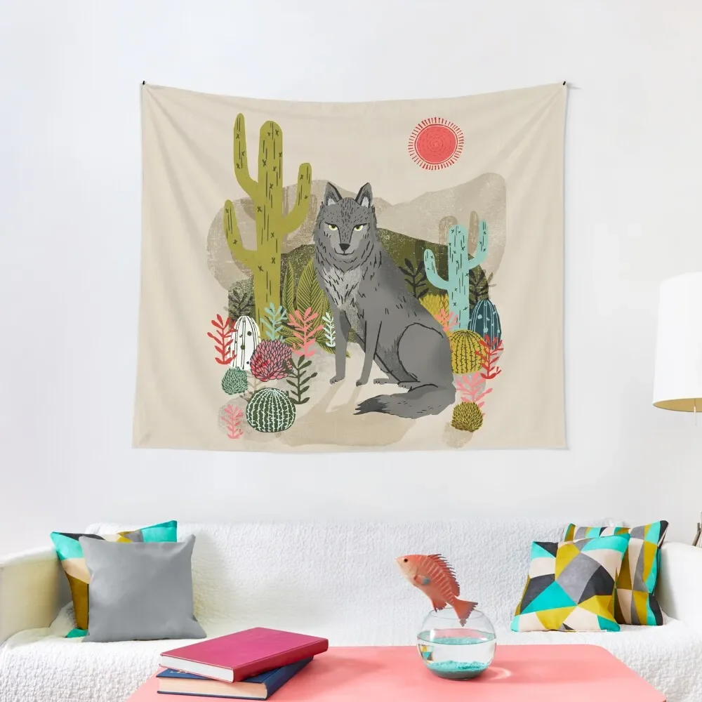 

Wolf by Andrea Lauren Tapestry Nordic Home Decor Aesthetic Room Decors Wall Hangings Decoration Decor For Room Tapestry