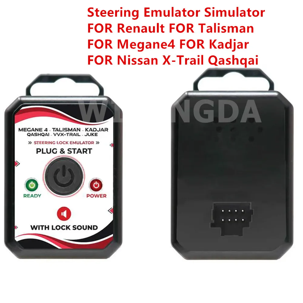 Steering Lock Emulator Simulator with Lock Sound No Programming Require For Renault Talisman Megane4 Kadjar FOR Nissan X-Trail 
Steering Lock Emulator Simulator with Lock Sound No Programming Require For Renault Talisman Megane4 Kadjar FOR Nissan X-Trail